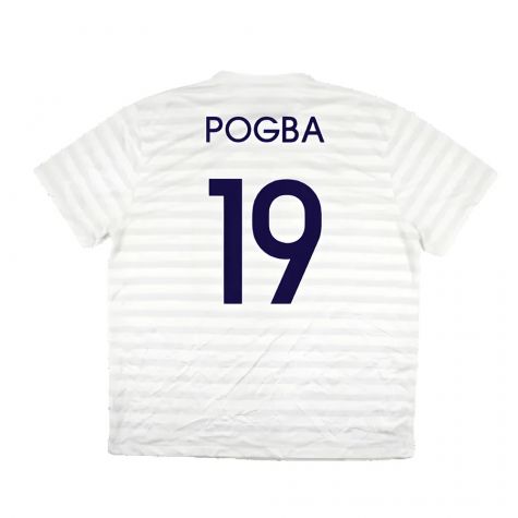 France 2014-15 Away Shirt ((Very Good) XXL) (Pogba 19)