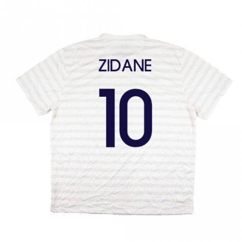 France 2014-15 Away Shirt ((Very Good) XXL) (Zidane 10)