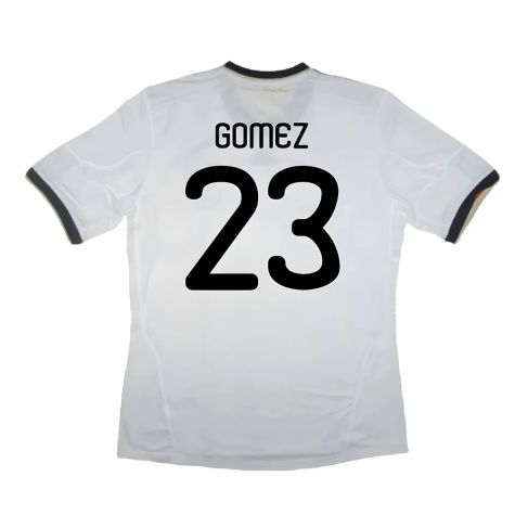 Germany 2010-11 Home Shirt ((Good) S) (GOMEZ 23)