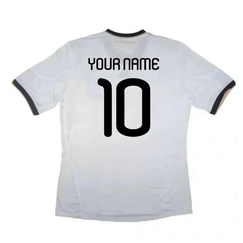 Germany 2010-11 Home Shirt ((Good) S) (Your Name)