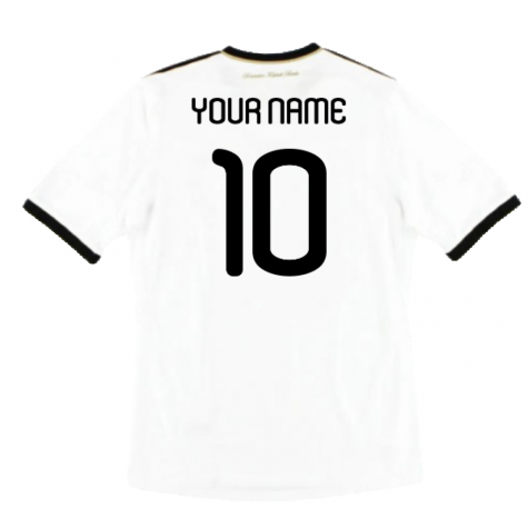 Germany 2010-11 Home Shirt ((Good) S) (Your Name)
