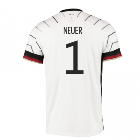Germany 2020-21 Home Shirt ((Mint) S) (NEUER 1)
