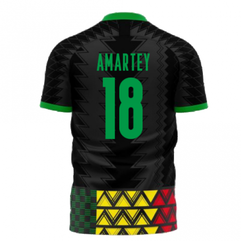 Ghana 2022-2023 Away Concept Football Kit (Fans Culture) (AMARTEY 18)