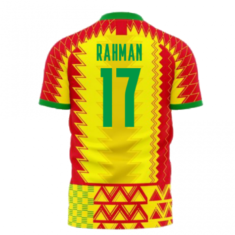 Ghana 2022-2023 Home Concept Football Kit (Fans Culture) (RAHMAN 17)