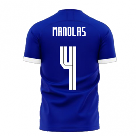 Greece 2025-2026 Away Concept Football Kit (Libero) (MANOLAS 4)