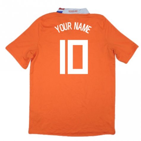 Holland 2008-10 Home Shirt ((Excellent) M) (Your Name)