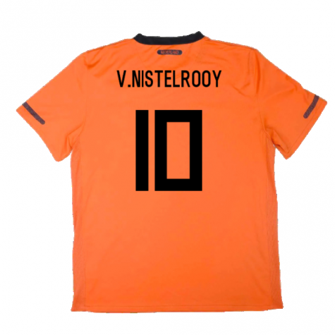 Holland 2010-11 Home Shirt (3xl) ((Very Good) 3XL) (V.Nistelrooy 10)