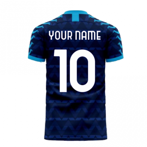 Lazio 2025-2026 Away Concept Football Kit (Viper) (Your Name) - Little Boys