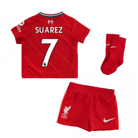Liverpool 2021-2022 Home Baby Kit (SUAREZ 7)