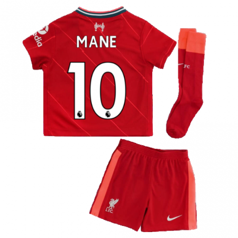 Liverpool 2021-2022 Home Little Boys Mini Kit (MANE 10)