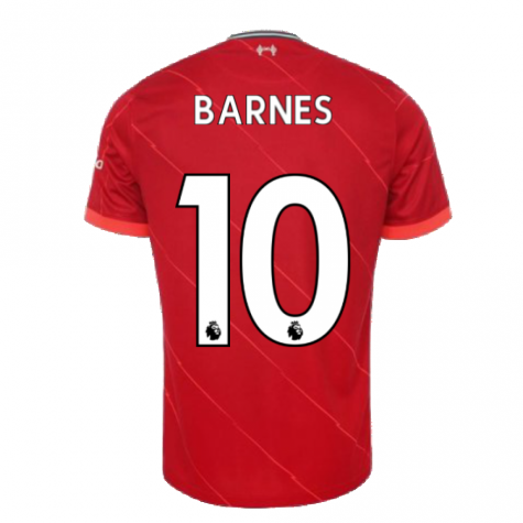 Liverpool 2021-2022 Home Shirt (Kids) (BARNES 10)