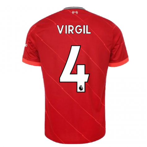 Liverpool 2021-2022 Home Shirt (VIRGIL 4)