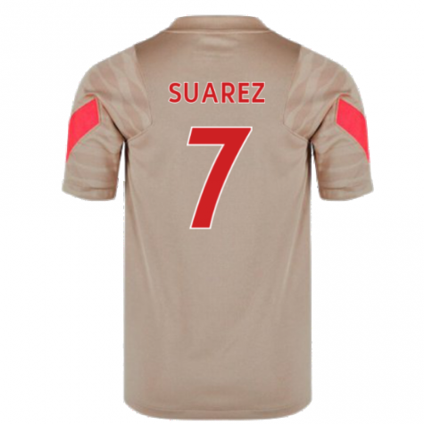 Liverpool 2021-2022 Training Shirt (Mystic Stone) - Kids (SUAREZ 7)