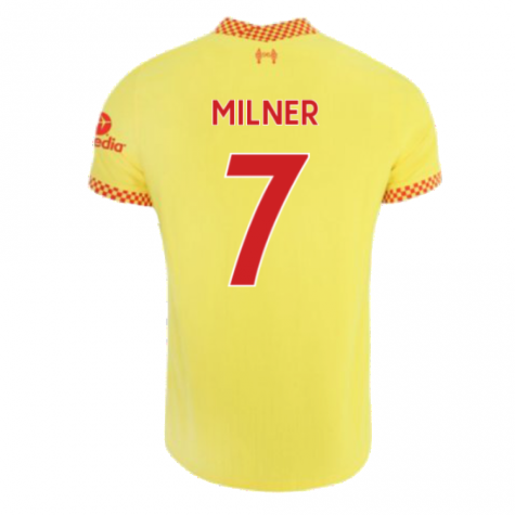 Liverpool 2021-2022 Vapor 3rd Shirt (MILNER 7)