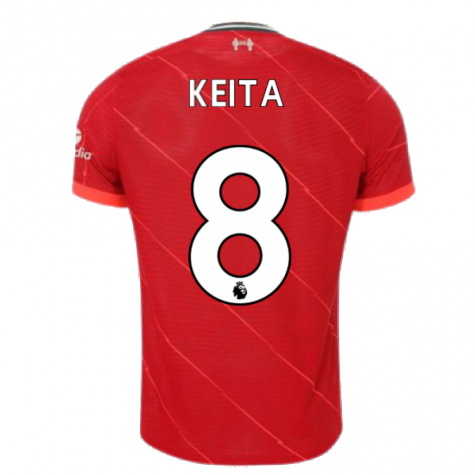 Liverpool 2021-2022 Vapor Home Shirt (Kids) (KEITA 8)