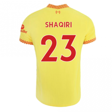 Liverpool 2021-2022 Womens 3rd Shirt (SHAQIRI 23)