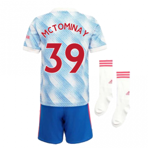 Man Utd 2021-2022 Away Mini Kit (McTOMINAY 39)