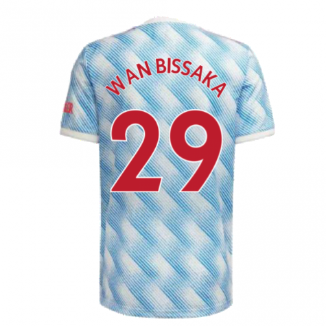 Man Utd 2021-2022 Away Shirt (Kids) (WAN BISSAKA 29)
