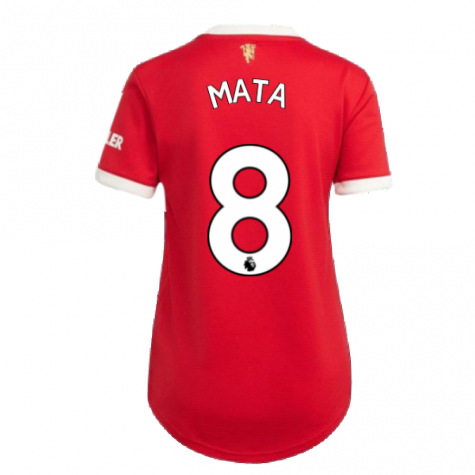 Man Utd 2021-2022 Home Shirt (Ladies) (MATA 8)