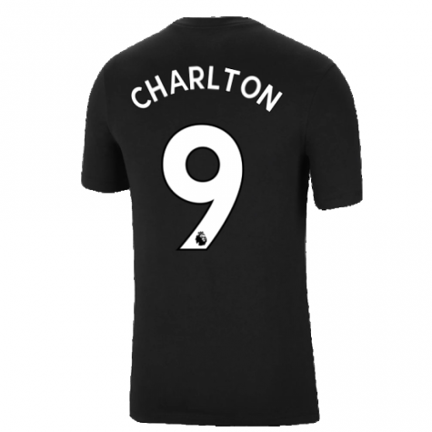 Man Utd 2021-2022 Tee (Black) (CHARLTON 9)