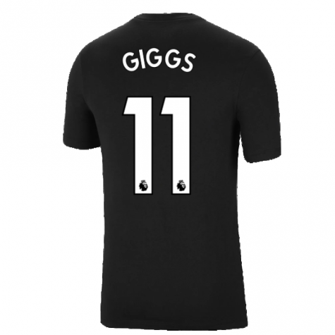 Man Utd 2021-2022 Tee (Black) (GIGGS 11)