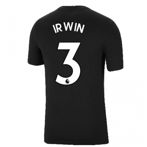 Man Utd 2021-2022 Tee (Black) (IRWIN 3)