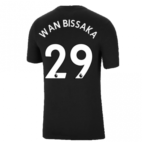 Man Utd 2021-2022 Tee (Black) (WAN BISSAKA 29)