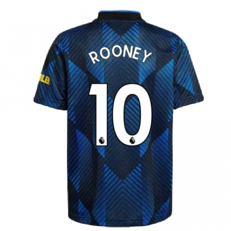 Man Utd 2021-2022 Third Shirt (Kids) (ROONEY 10)