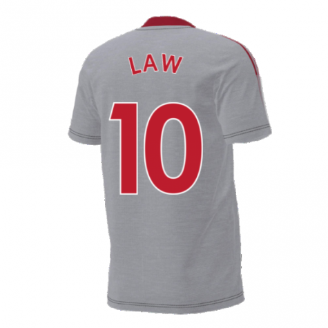 Man Utd 2021-2022 Training Tee (Grey) (LAW 10)