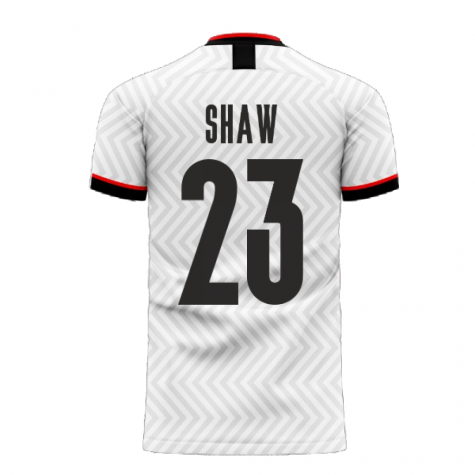 Manchester Red 2025-2026 Away Concept Football Kit (Libero) (SHAW 23)