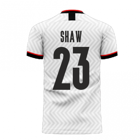 Manchester Red 2020-2021 Away Concept Football Kit (Libero) (SHAW 23)