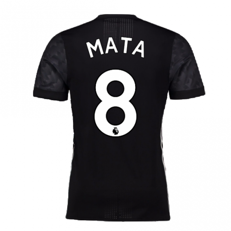 Manchester United 2017-18 Adizero Away Shirt ((Mint) S) (Mata 8)