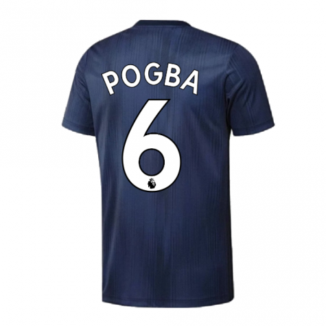 Manchester United 2018-19 Third Shirt ((Good) M) (Pogba 6)