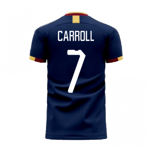 Newcastle 2023-2024 Away Concept Football Kit (Libero) (CARROLL 7) - Adult Long Sleeve