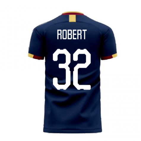 Newcastle 2025-2026 Away Concept Football Kit (Libero) (ROBERT 32) - Kids