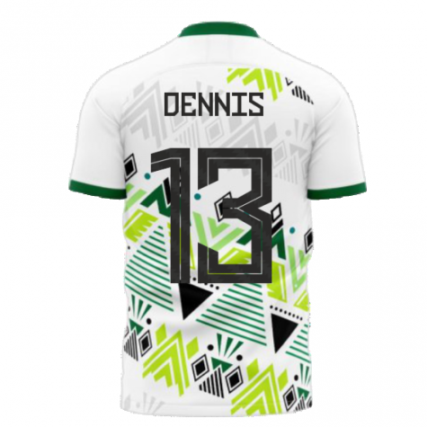 Nigeria 2025-2026 Away Concept Football Kit (Libero) (DENNIS 13) - Baby