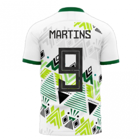 Nigeria 2023-2024 Away Concept Football Kit (Libero) (MARTINS 9) - Womens