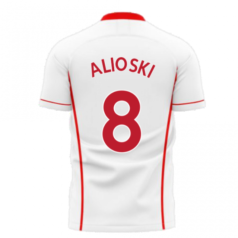 North Macedonia 2025-2026 Away Concept Shirt (Libero) (ALIOSKI 8)