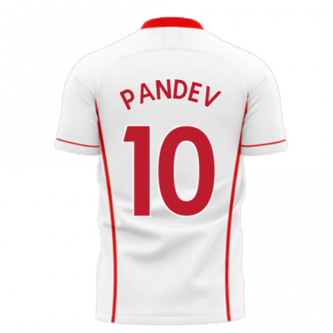 North Macedonia 2025-2026 Away Concept Shirt (Libero) (Pandev 10)