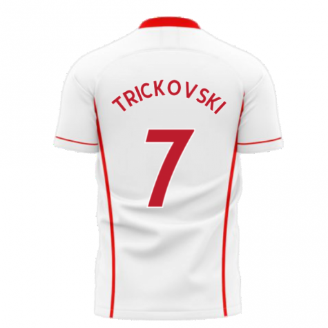 North Macedonia 2023-2024 Away Concept Shirt (Libero) (TRICKOVSKI 7)
