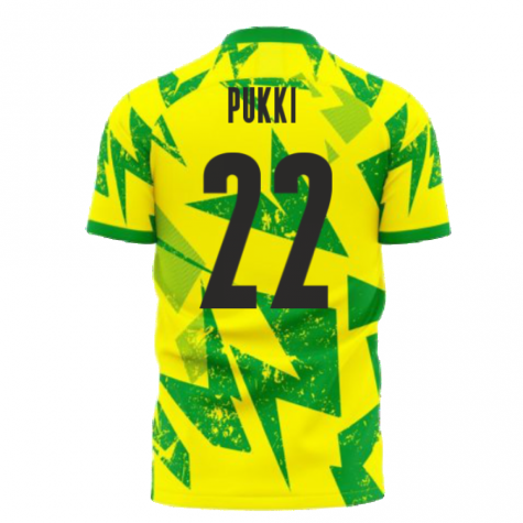 Norwich 2025-2026 Home Concept Football Kit (Libero) (Pukki 22)