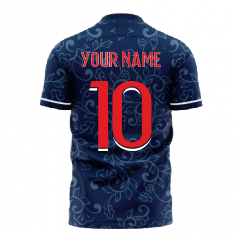 Paris 2023-2024 Home Concept Football Kit (Libero) (Your Name)