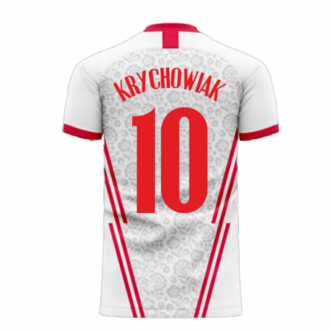 Poland 2025-2026 Home Concept Football Kit (Libero) (KRYCHOWIAK 10)