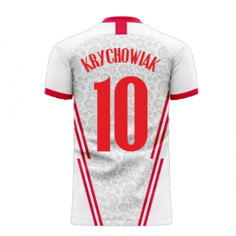 Poland 2023-2024 Home Concept Football Kit (Libero) (KRYCHOWIAK 10)