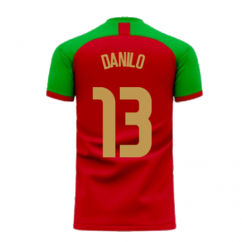 Portugal 2020-2021 Home Concept Football Kit (Fans Culture) (DANILO 13)