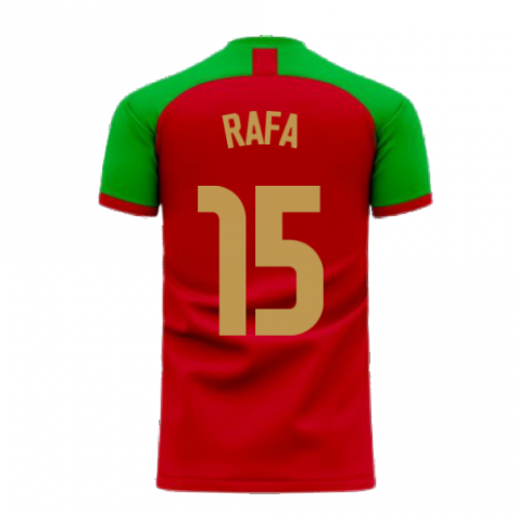 Portugal 2020-2021 Home Concept Football Kit (Fans Culture) (RAFA 15)