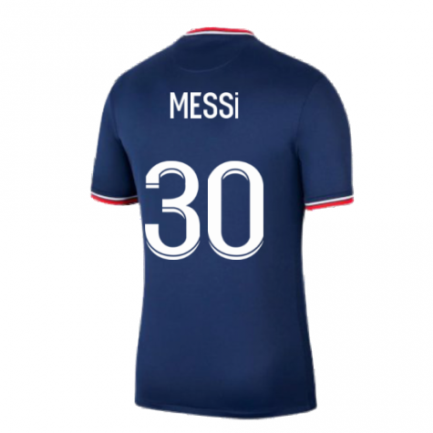 PSG 2021-2022 Home Shirt (MESSI 30)