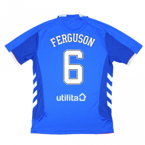 Rangers 2018-19 Home Shirt ((Excellent) L) (FERGUSON 6)