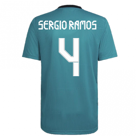 Real Madrid 2021-2022 Third Shirt (SERGIO RAMOS 4)