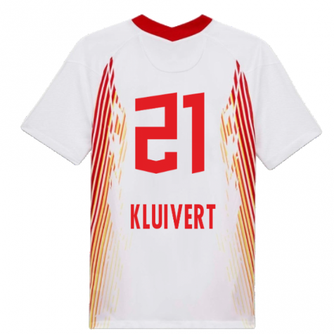 Red Bull Leipzig 2020-21 Home Shirt ((Excellent) S) (KLUIVERT 21)